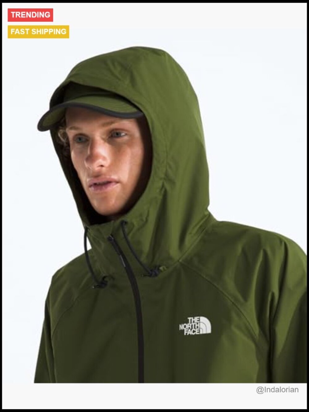 Waterproof Windproof Rain Jacket With Secure Zip Pockets View 6